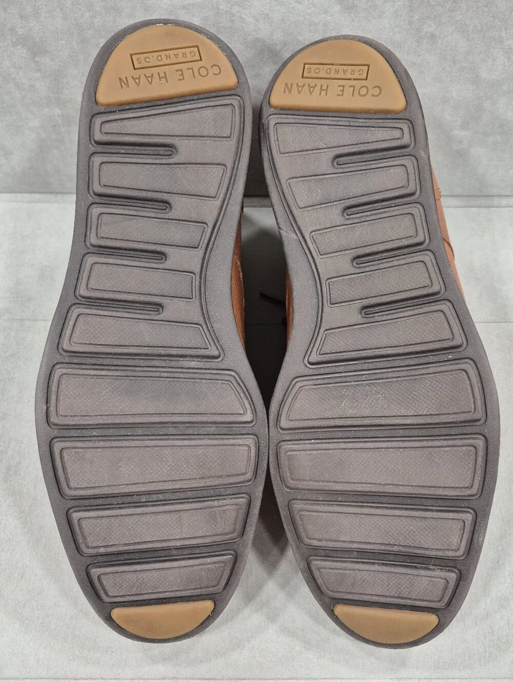 Cole Haan Original Grand Woodbury chukka boots men's 10.5M golden brown leather